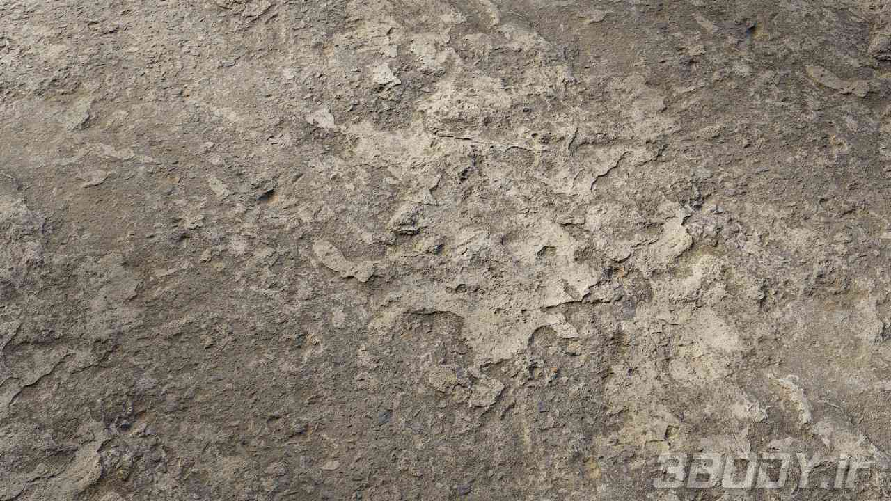 متریال بتن زبر rough concrete عکس 1